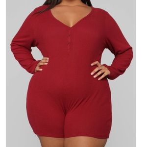 Fashion nova your one and only sleep romper